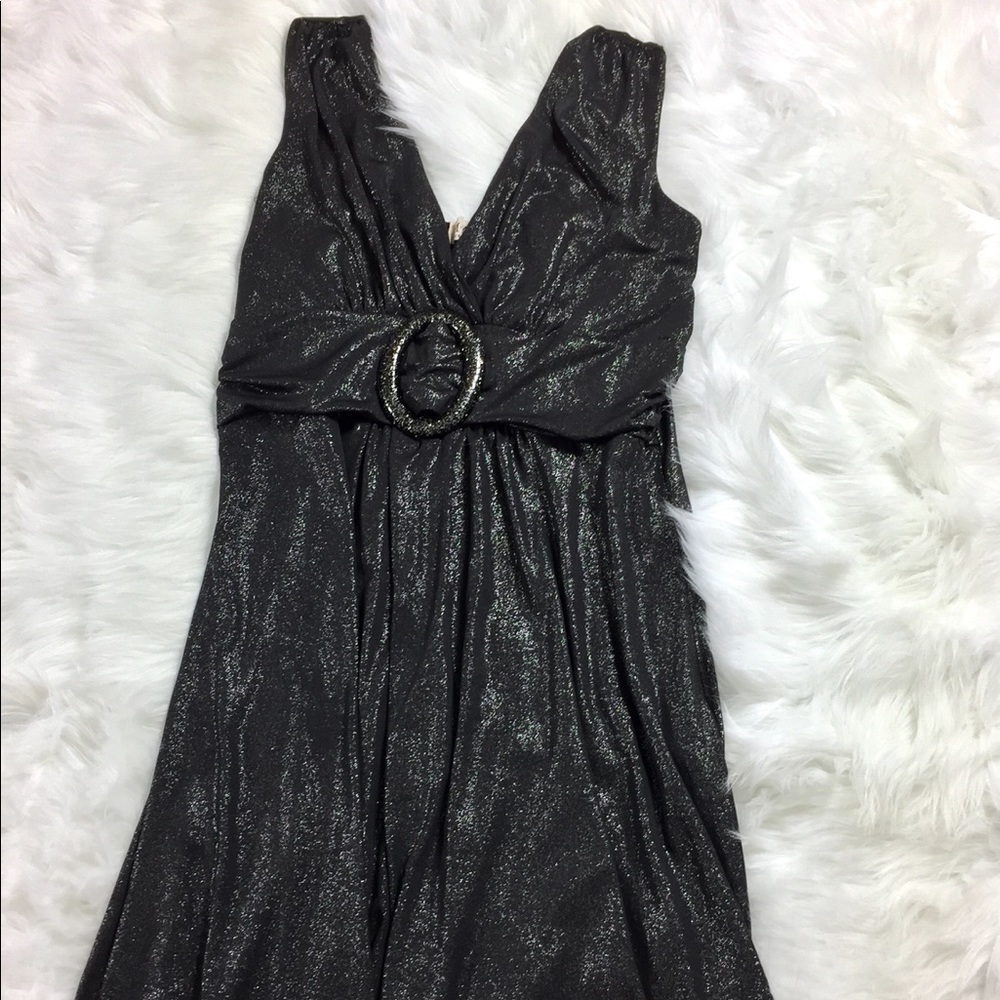 🎉SALE🎉MKM design black metallic dress