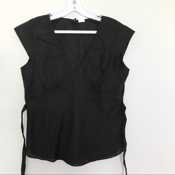 5 for 35 🎈J. Crew Black Summer Top - Picture 2 of 5