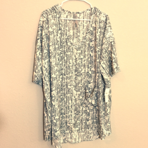 NWT Melissa McCarthy Tunic Hi-Low Cut Size 3X