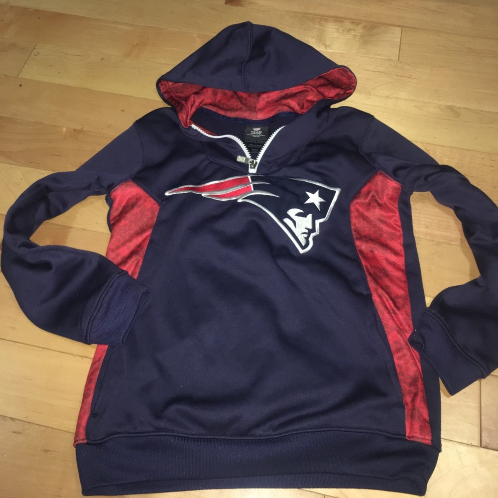 NFL team apparel youth patriots medium 10/12