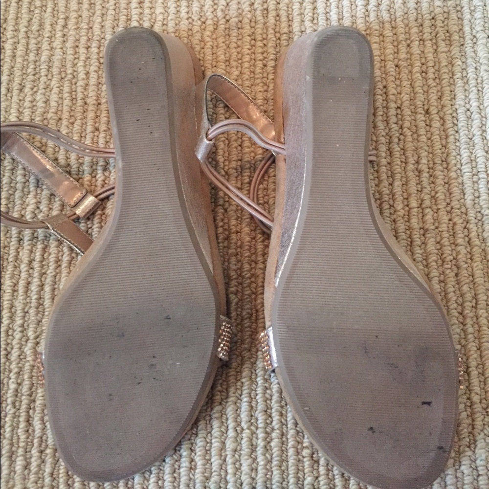 Style & Co Rhinestone Wedges - Picture 3 of 5