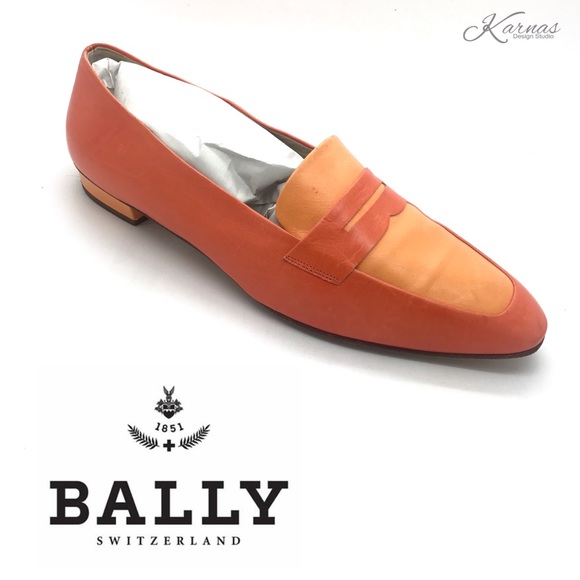 Bally Shoes - 🍊 BALLY Italian Leather Colibri Loafers SZ 41