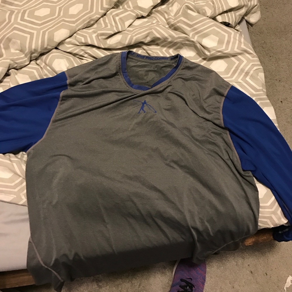 Nike Swingman Royal blue 3/4 sleeve