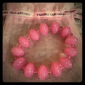 BNWT🌸TARINA TARATINO pink bracelet🌸Swarovski