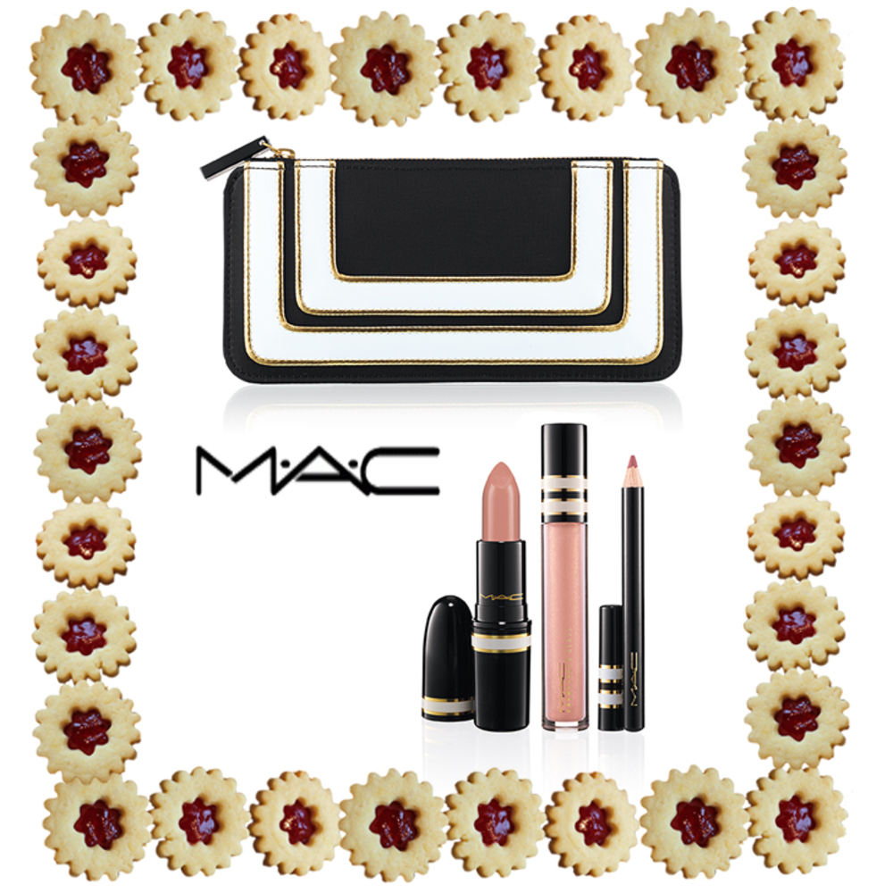 MAC Stroke of Midnight Lip Bag Set, Nude - Picture 1 of 3