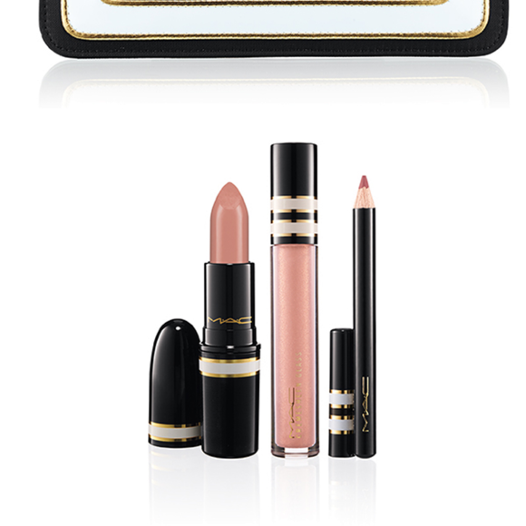 MAC Stroke of Midnight Lip Bag Set, Nude - Picture 2 of 3