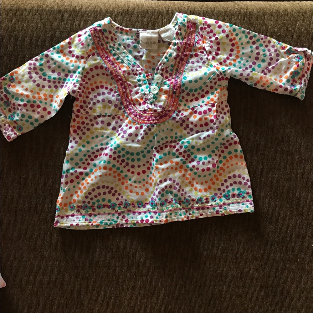 Baby girl swim suit cover up