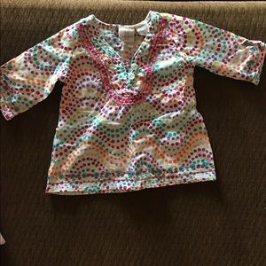 Baby girl swim suit cover up