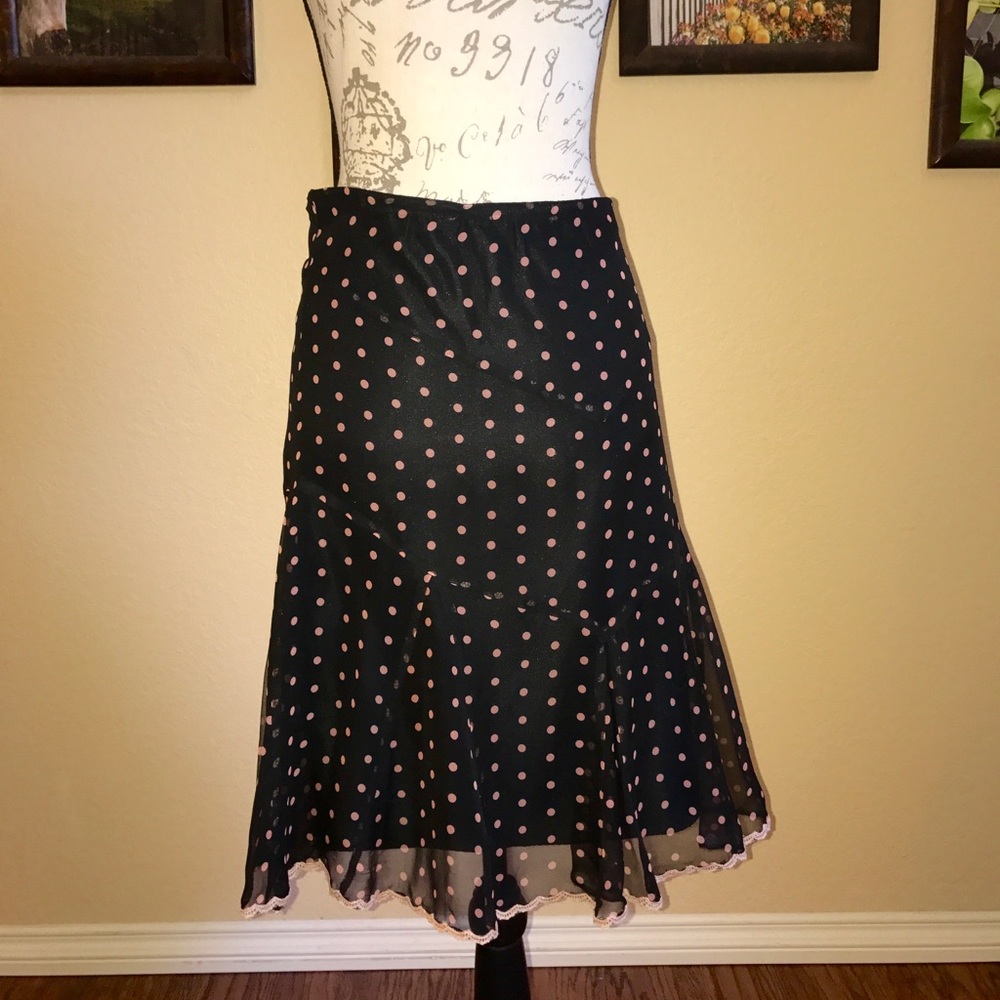 ⭐️Polka Dot A-line Skirt