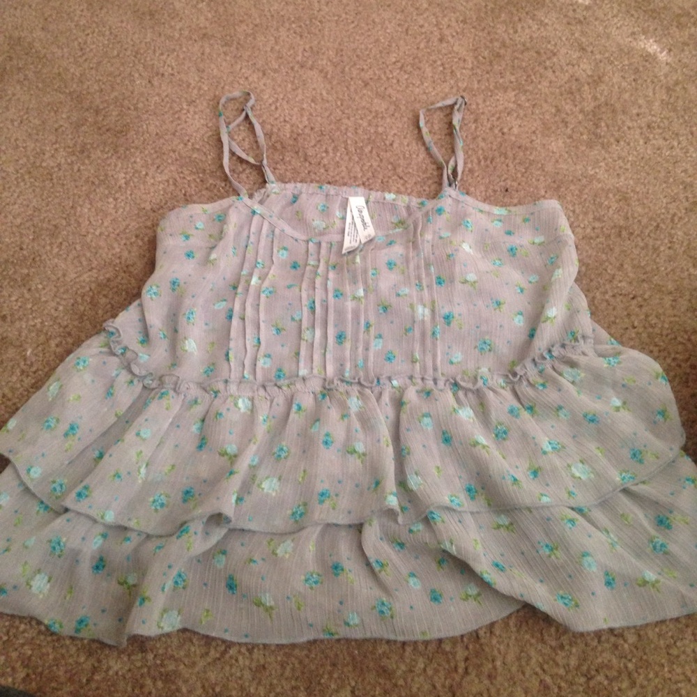 floral tank top