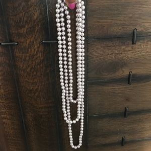 3 pearl necklace set