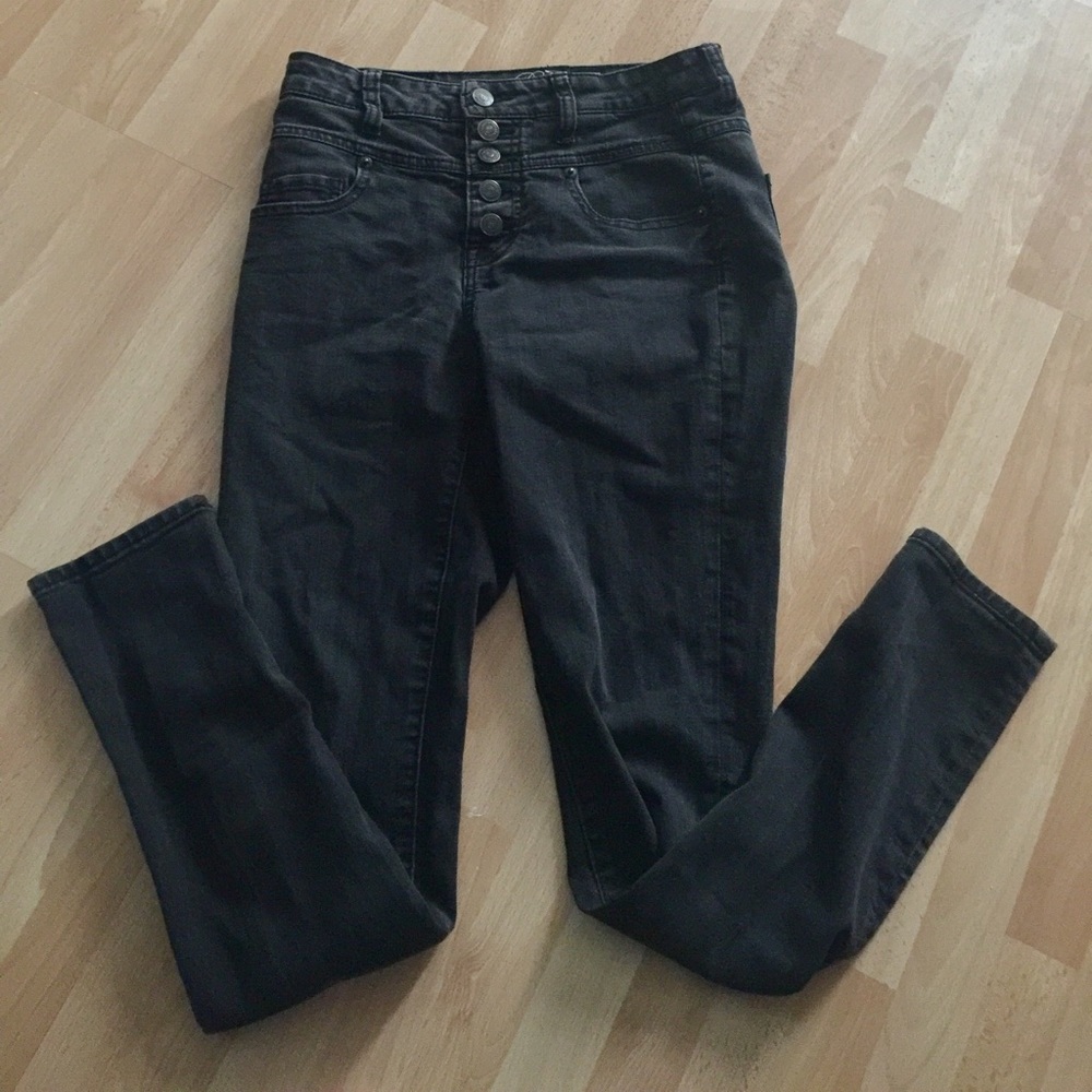 Aeropostale size 2 high rise jegging skinny black