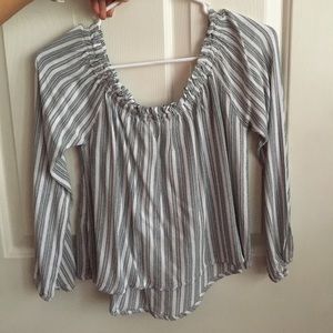Tillys off the shoulder top