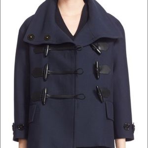 NWT Burberry Brit Craysmoore Toggle Pea Coat. US 4