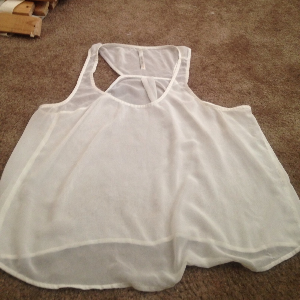 white top