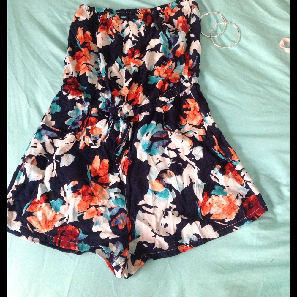 Beautiful floral romper