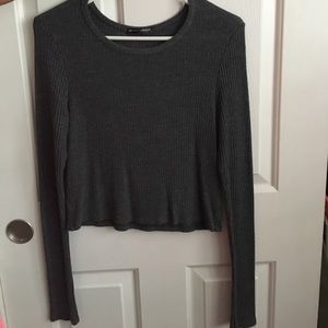 Brandy Melville crop long sleeve