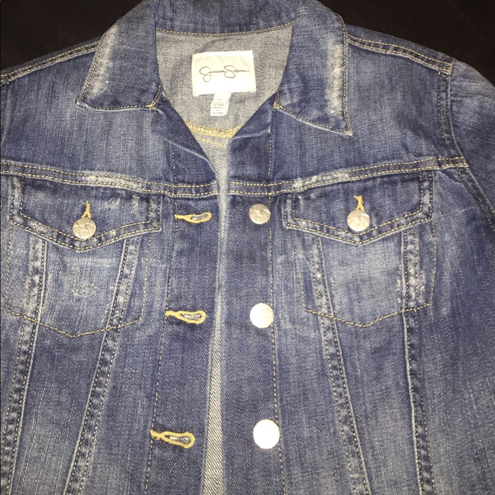 Jessica Simpson Jean Jacket NWOT