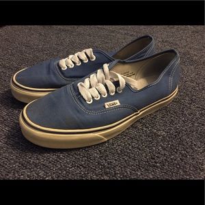 Blue Vans size 9
