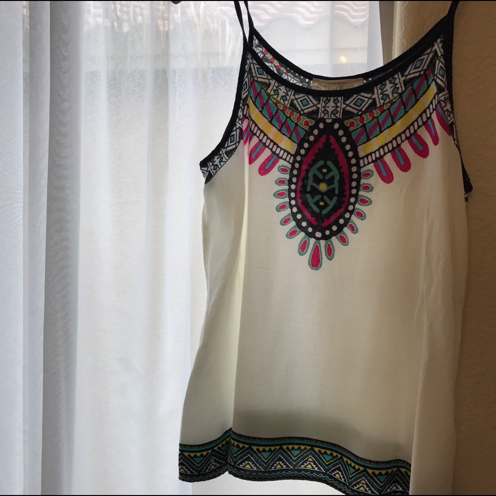 Sweet Wanderer patterned tank