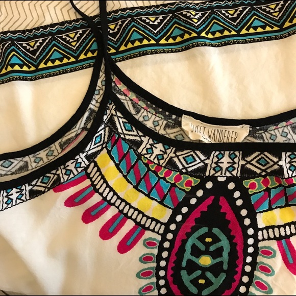 Sweet Wanderer patterned tank - Picture 3 of 3