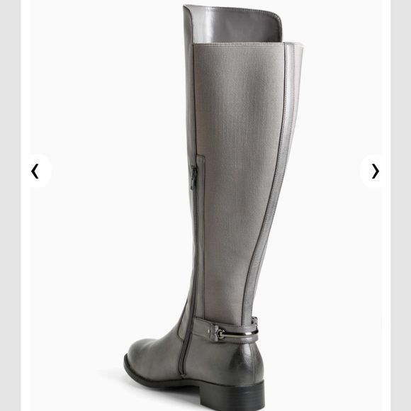 Sz 7 Left🆕Width Width & Calf Metal Heel Tall Boot - Picture 2 of 7