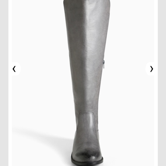 Sz 7 Left🆕Width Width & Calf Metal Heel Tall Boot - Picture 3 of 7