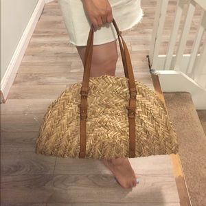 Straw purse