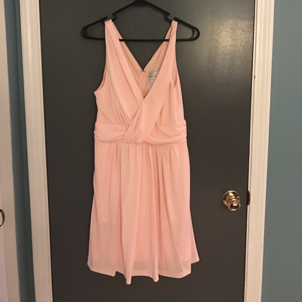 Blush pink dress