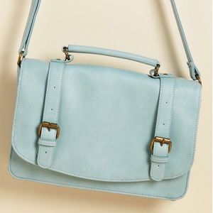 Modcloth Avised Intellectual Bag in Ice