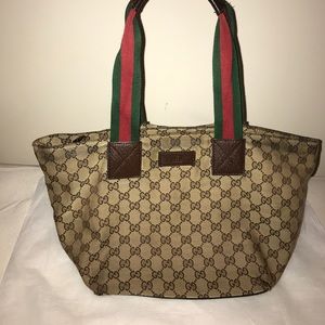 Authentic Gucci tote bag