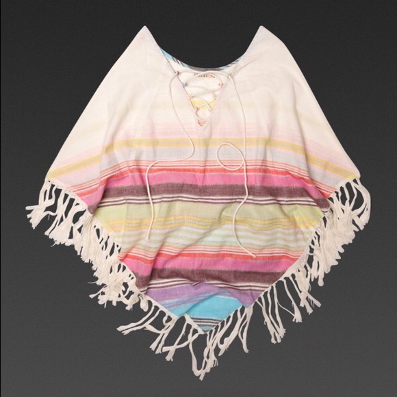 Billabong Tops - billabong women's boho goddess poncho in multi