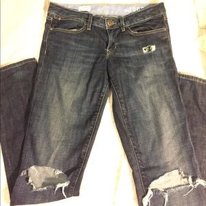 GAP Always Skinny Distressed Jeans