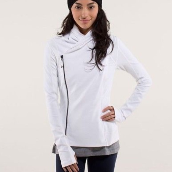 lululemon asymmetrical zip jacket