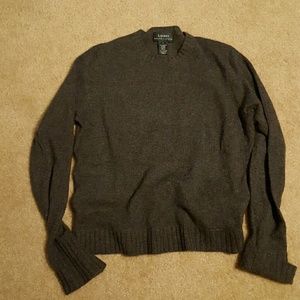 Gray Ralph Lauren Cashmere sweater