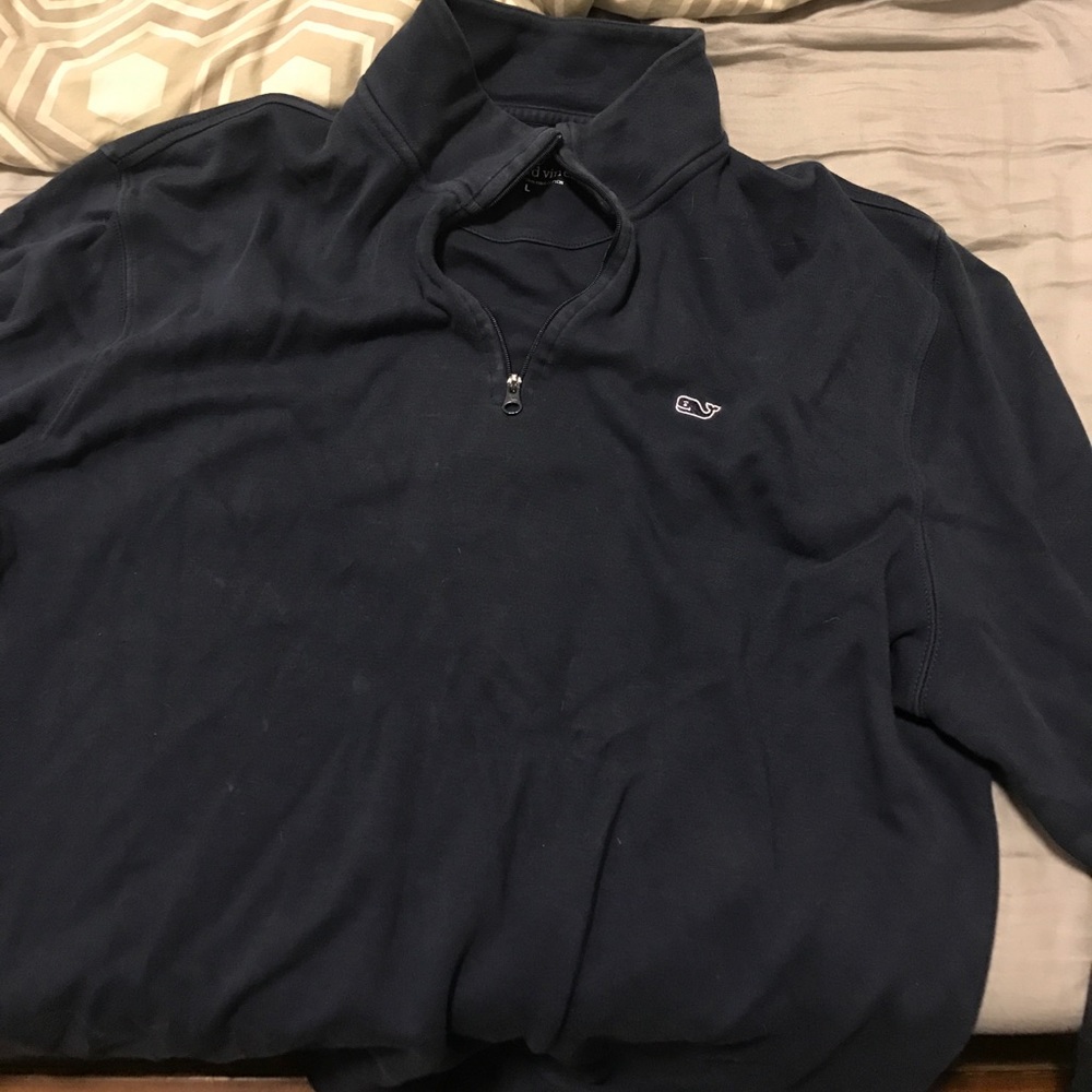 Vineyard vines fleece pullover 1/4 zip