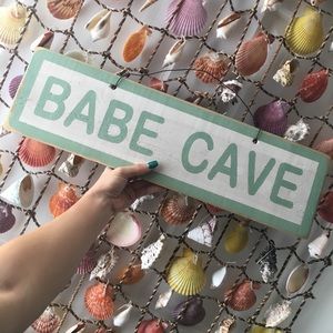 Brandy Melville Lookalike "Babe Cave" Sign