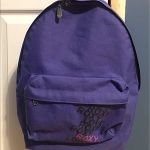 Roxy purple backpack