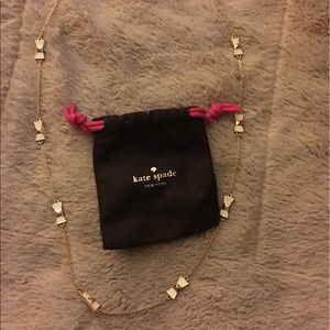 Kate Spade bow necklace