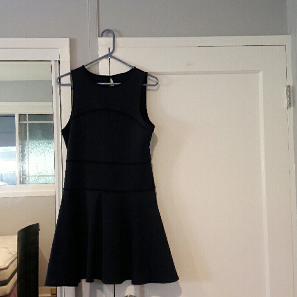 Navy blue dress