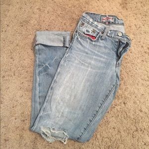 Distressed Jeans