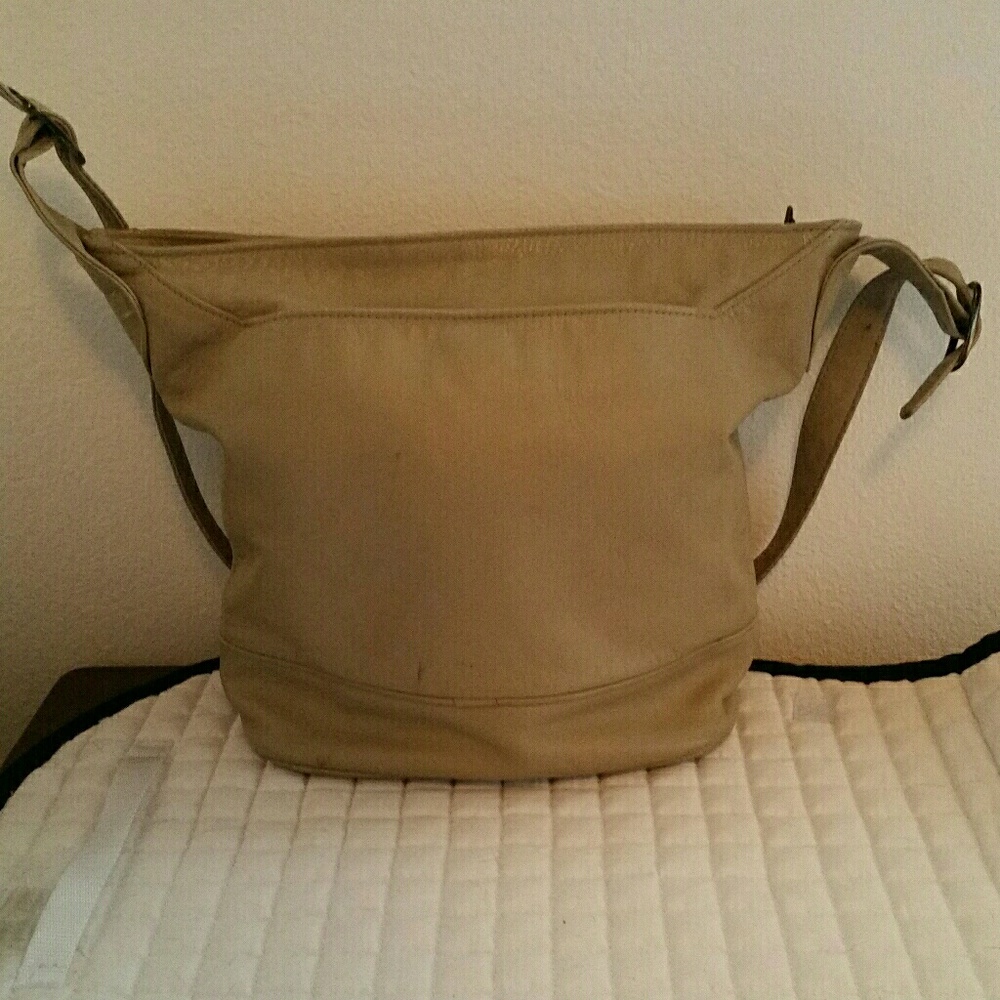 Stone Mountain beige purse