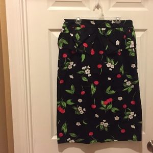 Skirts - Price reduced!!! Retro Cherry Print Pencil Skirt Skirts - Price reduced!!! Retro Cherry Print Pencil Skirt