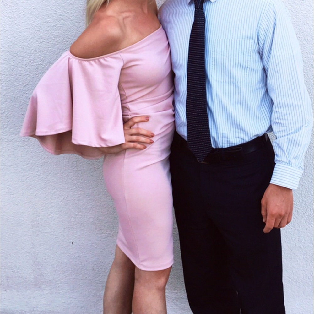 Size 4 ASOS Pink Dress!