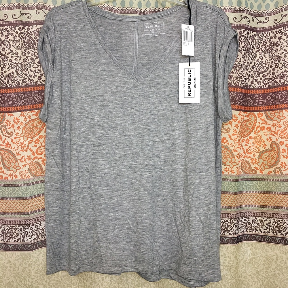 NWT Republic Denim Sleeveless Top