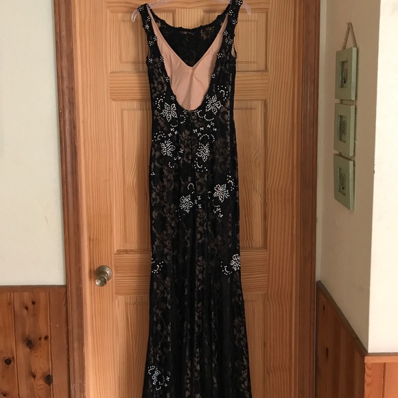 Jovani black lace mermaid dress - Picture 3 of 3