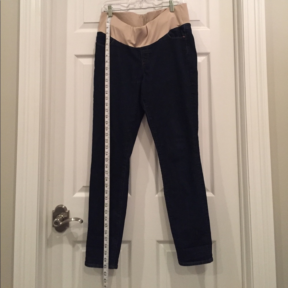 LOFT Maternity Jeans 8
