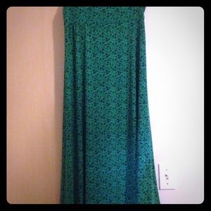 LuLaRoe Maxi skirt. Size Large.