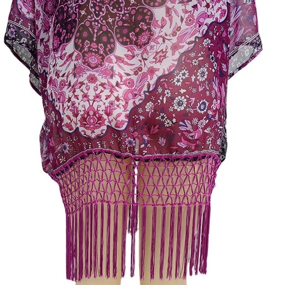 ✨Sexy Chic Kimono Style Beach Coverup✨ - Picture 5 of 5