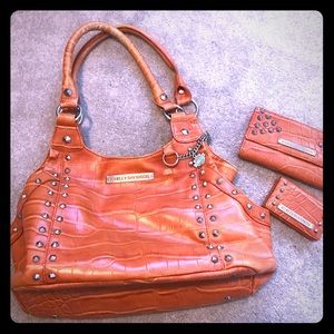 Original Harley Davidson Purse set
